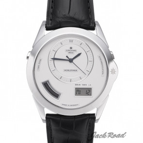 Horlogeband Junghans 056 / 4500 Leder Zwart
